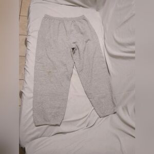 grey sweatpants